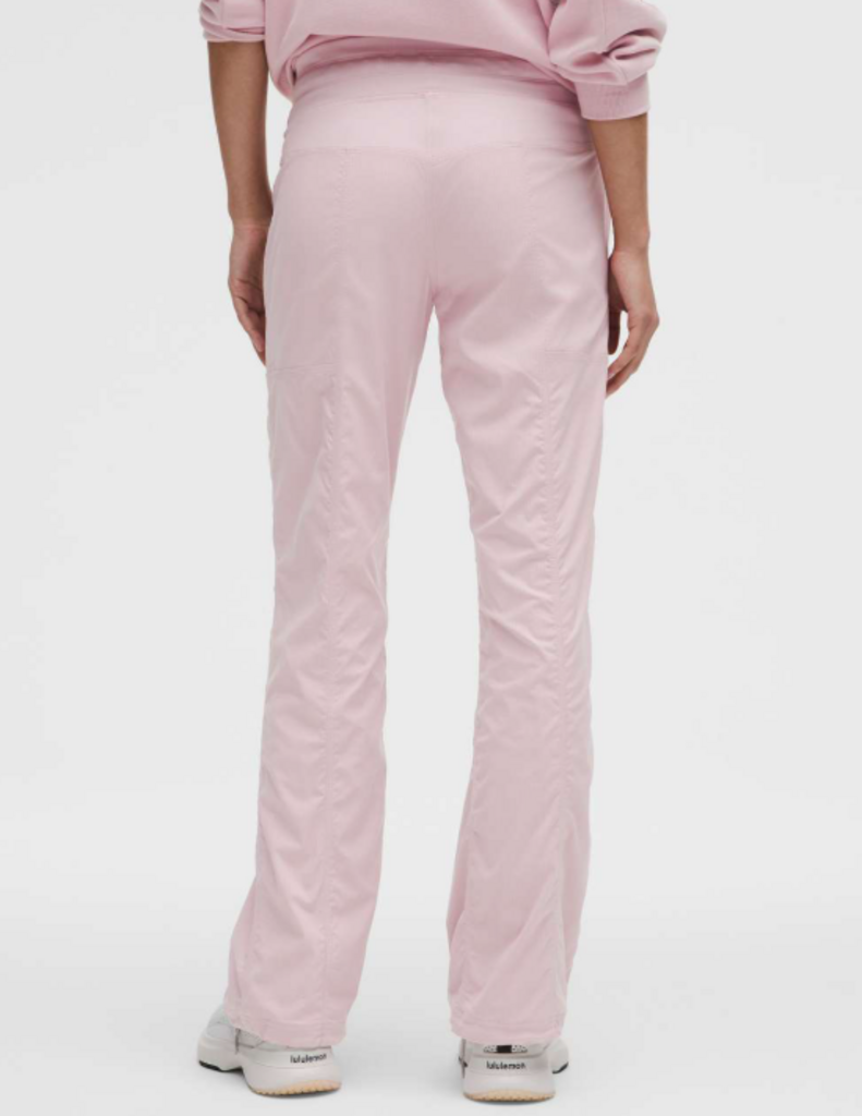 Lululemon NWT Dance Studio Mid-Rise Pant *Regular in Pink Haze - Size 4