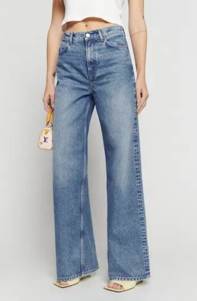 Reformation Cary Slouchy High Rise Wide Leg Jeans (Retails for $178) - Size 25