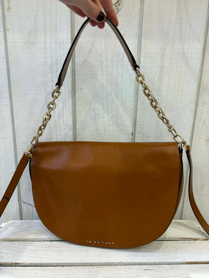 Trina Turk Dual-Strap Saddle Bag