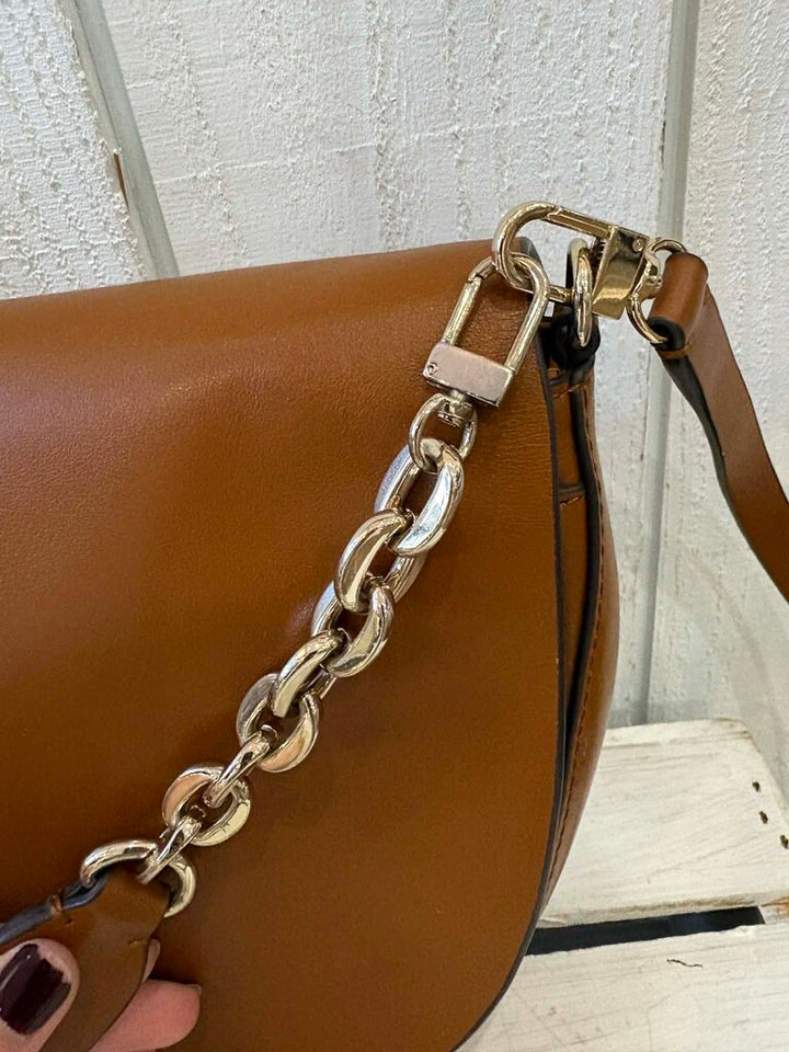 Trina Turk Dual-Strap Saddle Bag