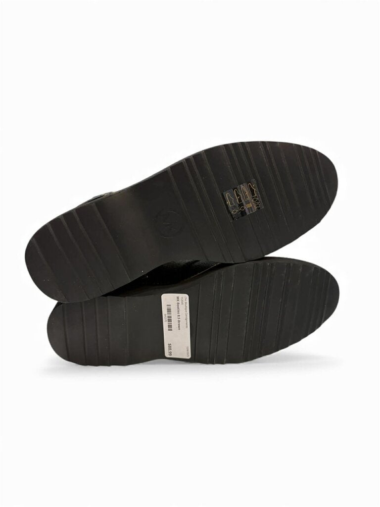 Michael Kors Haskell Studded Leather and Logo Combat Boot (Retails for $250) - Size 8.5