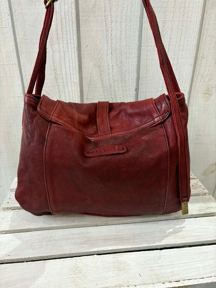 Mialuis Leather Do Saddle Bag (Retails for $396)