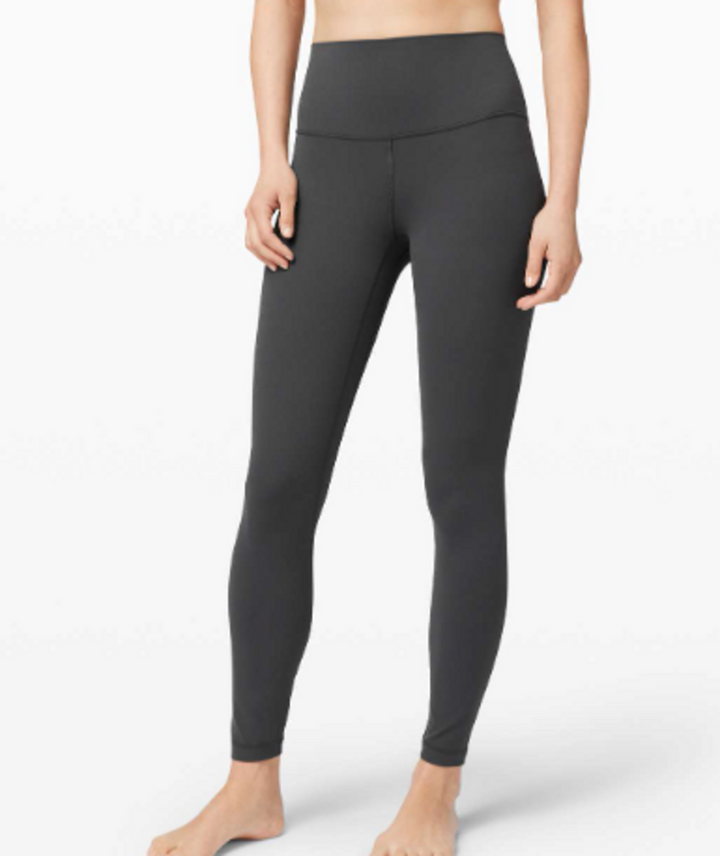 Lululemon Align Pant II 25" In Graphite Grey - Size 8 (Retails for $98)