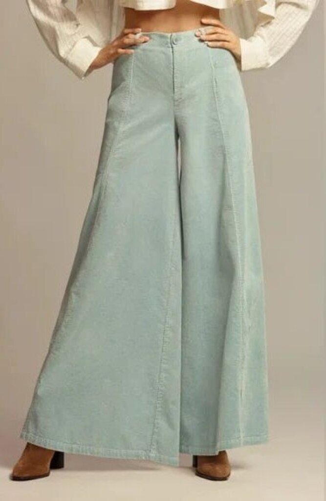 Anthropologie Corduroy Palazzo Pants - Size 0