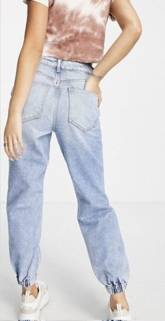 River Island Denim Jogger Pants - Size 10