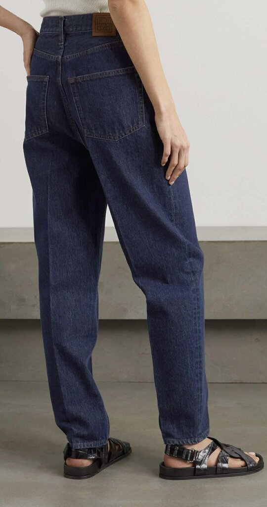 Toteme Tapered-Leg Mid-Rise Denim Jeans - Size 30 (Retails for $330)