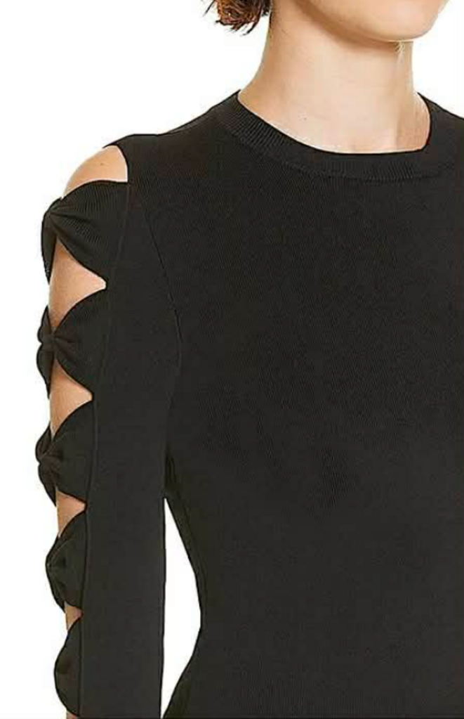 Ted Baker London Yonoh Cutout Sleeve Sweater - Size 4