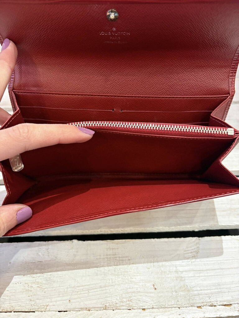 Louis Vuitton Epi Leather Sarah Wallet