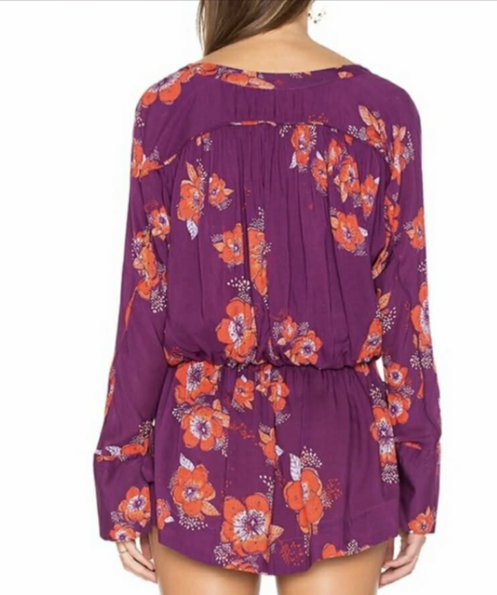 Free People Tuscan Dreams Tunic - Size Large
