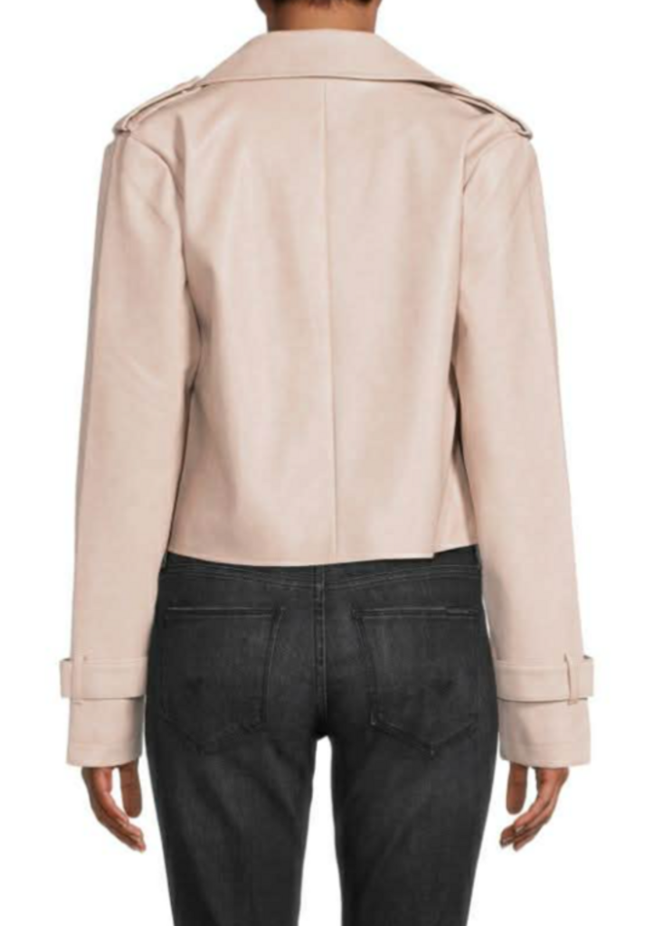 Bagatelle NWT Cropped Faux Leather Jacket - Size Medium