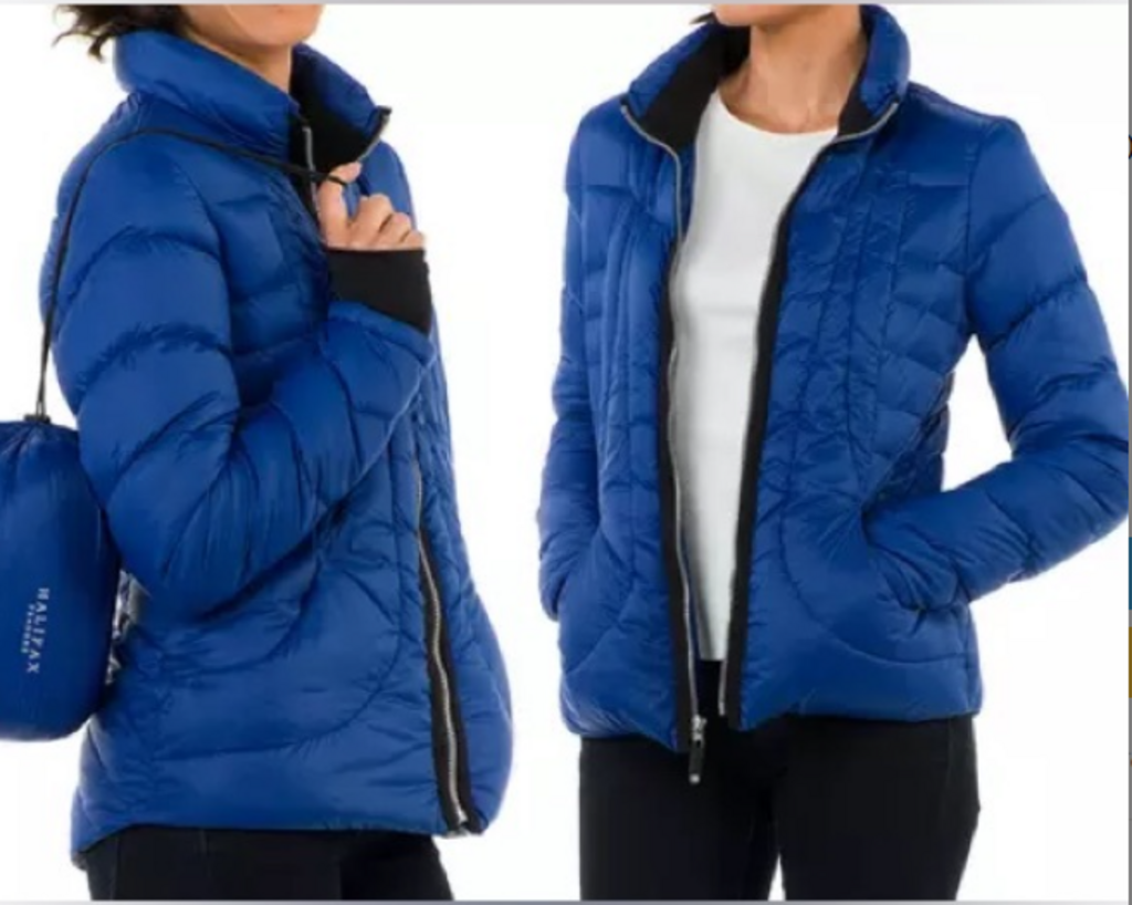 Halifax Lightweight Packable Down Jacket - Size Medium