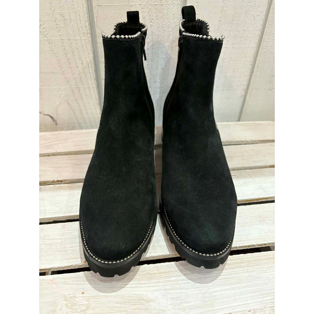 Van Eli Suede Studded Chelsea Boots - Size 7