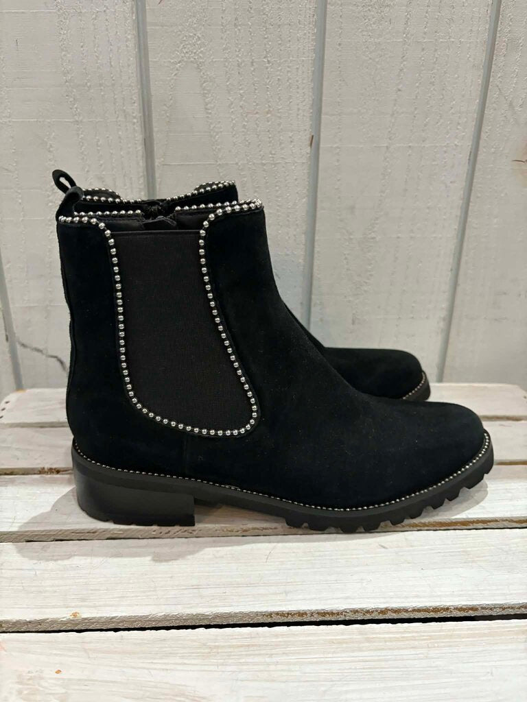 Van Eli Suede Studded Chelsea Boots - Size 7