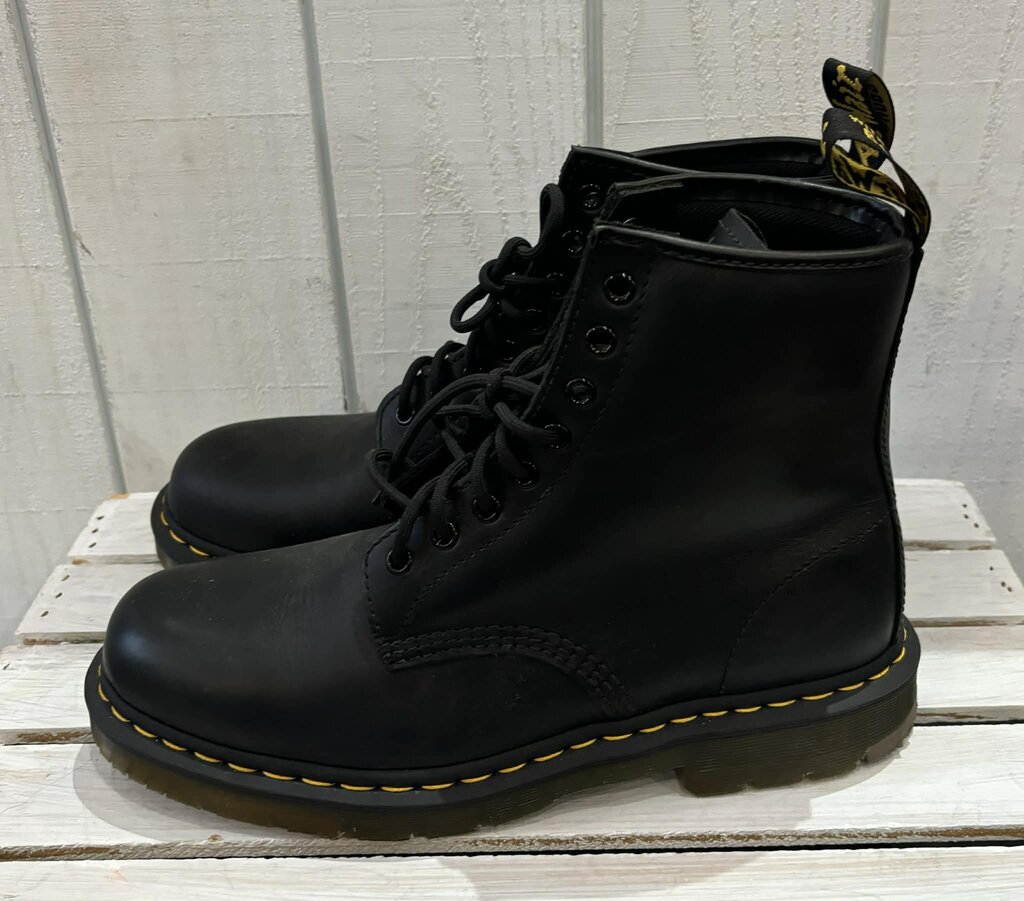 Doc Martens Men's1460 Slip Resistant Leather Lace Up Boots - Size 12 (Retails $180)