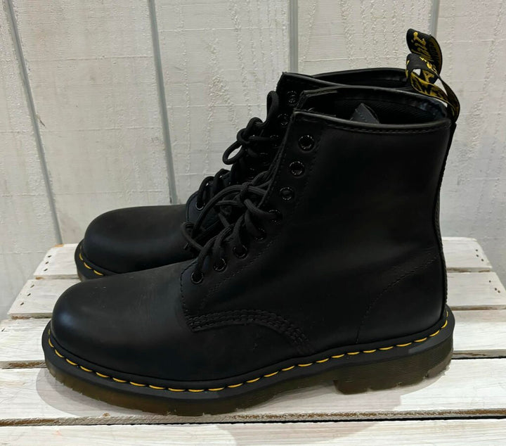 Doc Martens Men's1460 Slip Resistant Leather Lace Up Boots - Size 12 (Retails $180)