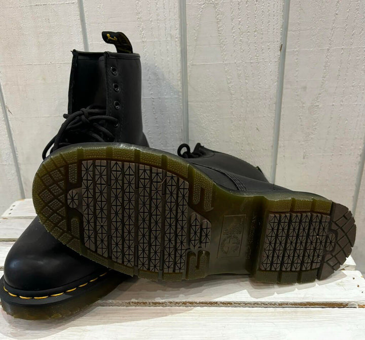 Doc Martens Men's1460 Slip Resistant Leather Lace Up Boots - Size 12 (Retails $180)