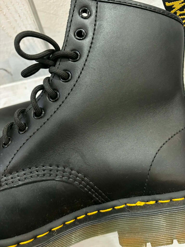 Doc Martens Men's1460 Slip Resistant Leather Lace Up Boots - Size 12 (Retails $180)