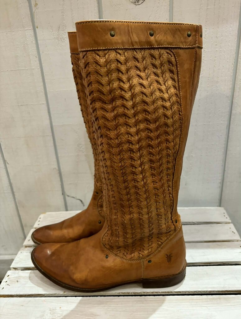Frye Woven Shirley Boots - Size 8.5