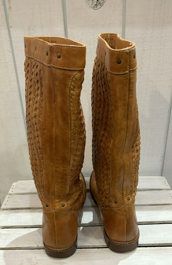 Frye Woven Shirley Boots - Size 8.5