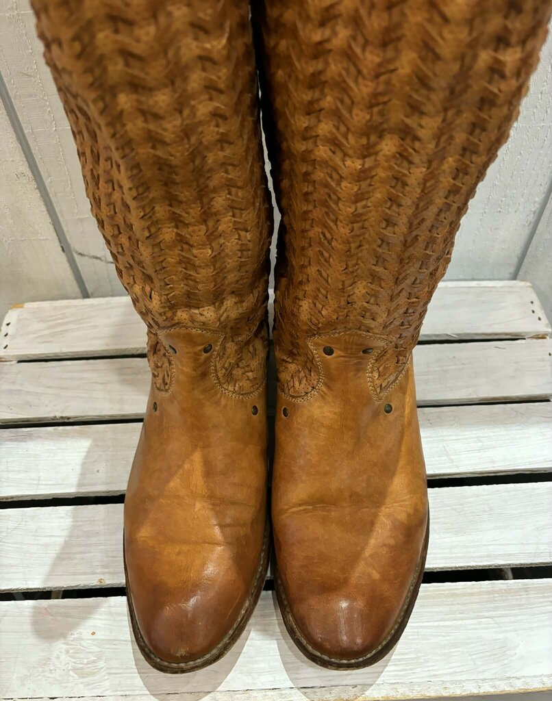 Frye Woven Shirley Boots - Size 8.5