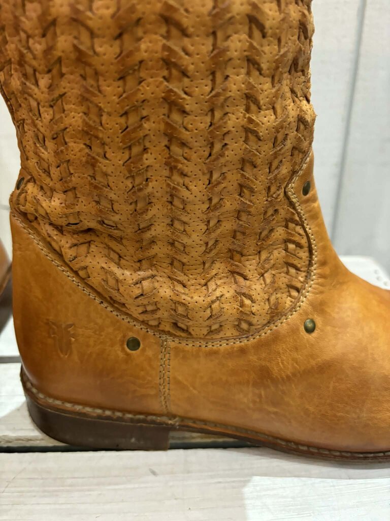 Frye Woven Shirley Boots - Size 8.5