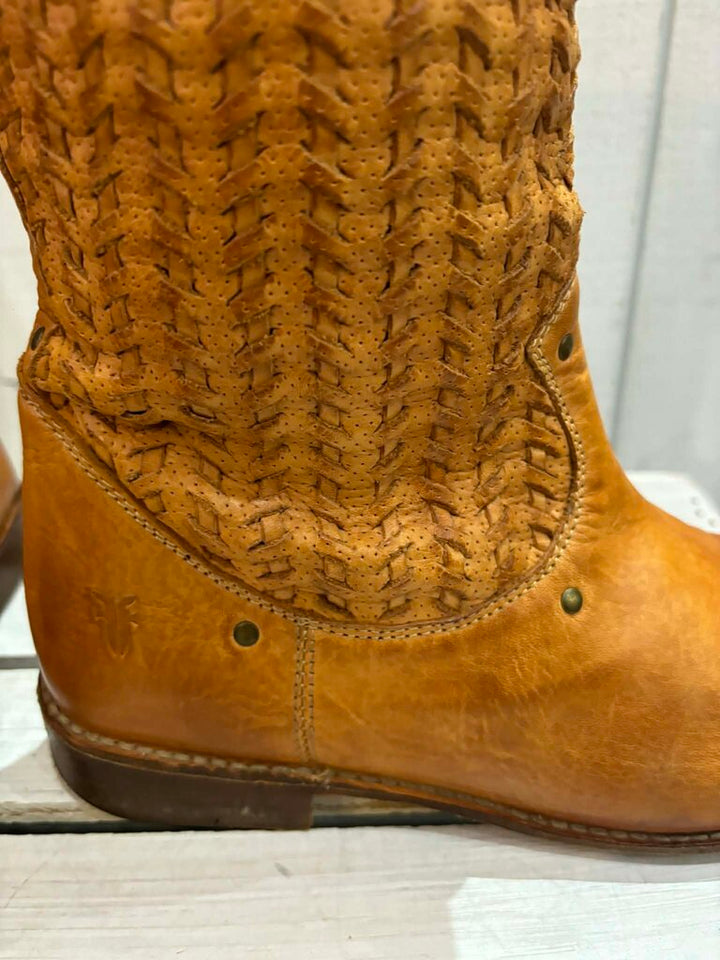 Frye Woven Shirley Boots - Size 8.5