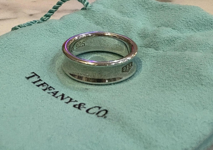 Tiffany & Co. 1837 Sterling Silver Ring - Size 8