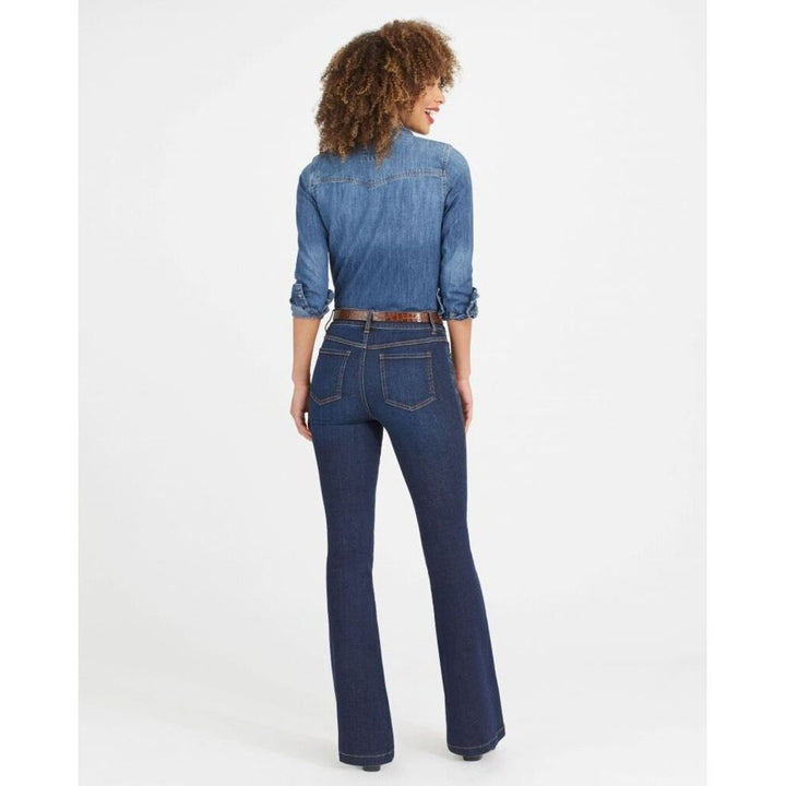 Spanx NWT Flare Jeans in Midnight Shade (Retails for $148.99) - Size Small Tall