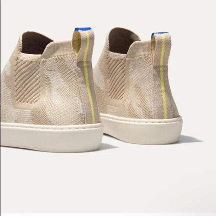 Rothy's The Chelsea Boot in Sand Camo - Size 7