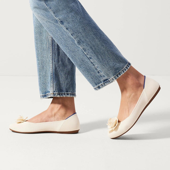 Rothy's NIB The Petal Square in Love Bird - Size 7 (Retails for $159)