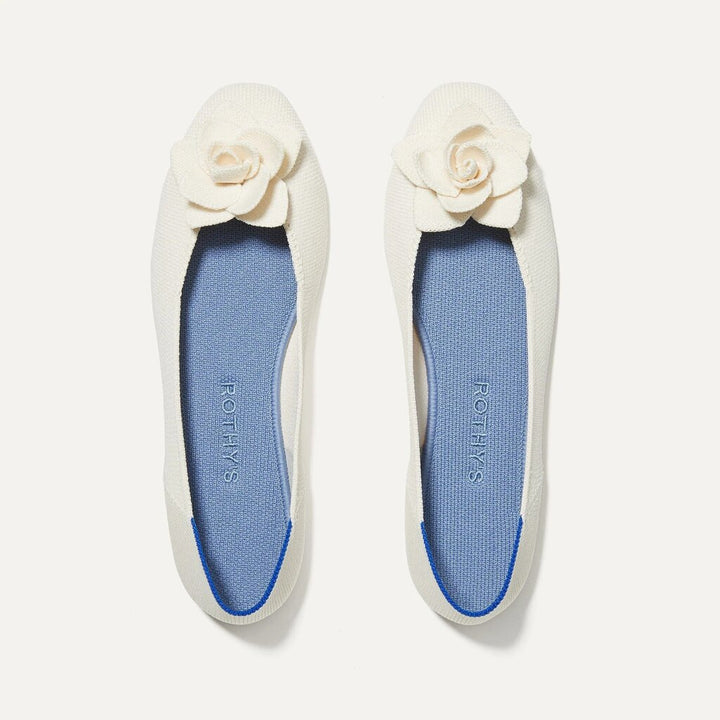 Rothy's NIB The Petal Square in Love Bird - Size 7 (Retails for $159)