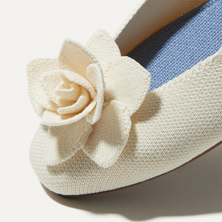 Rothy's NIB The Petal Square in Love Bird - Size 7 (Retails for $159)