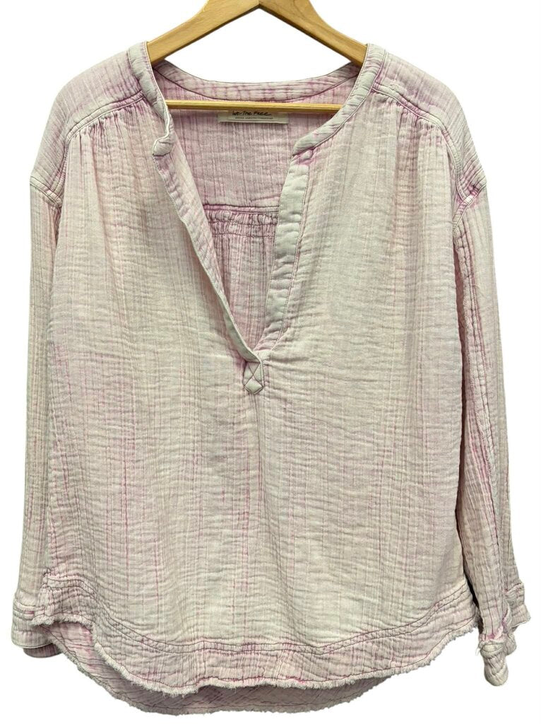 Free People Anguilla Washed Pullover - Size Medium