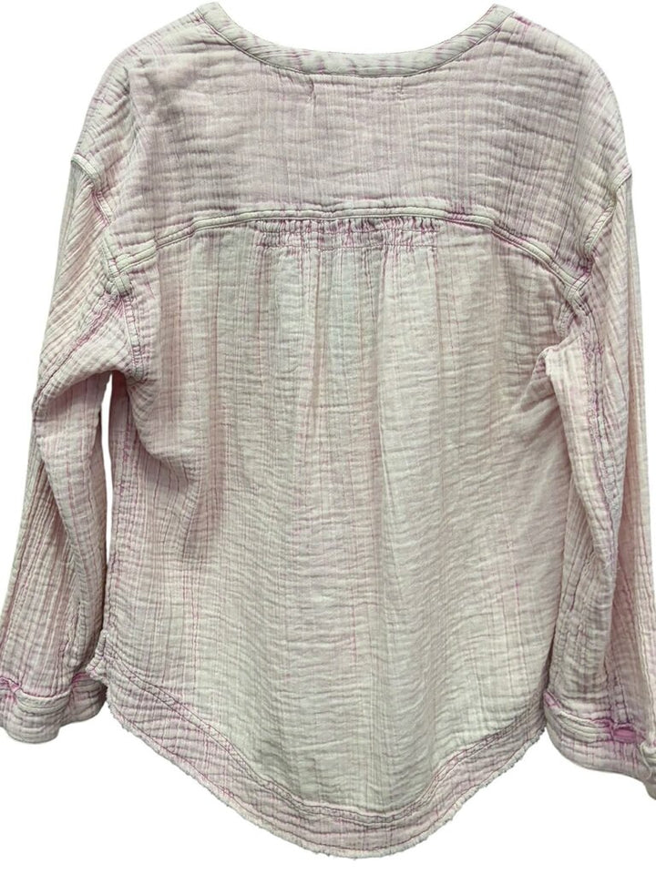 Free People Anguilla Washed Pullover - Size Medium