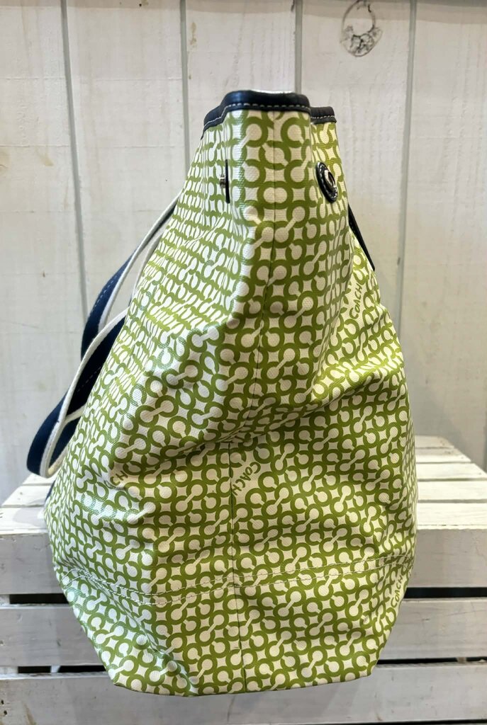 Coach Penelope Op Art Signature Weekender Carry-On Tote