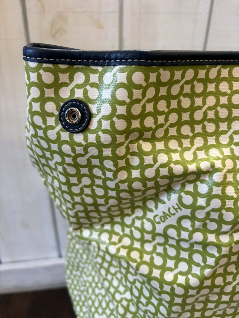 Coach Penelope Op Art Signature Weekender Carry-On Tote