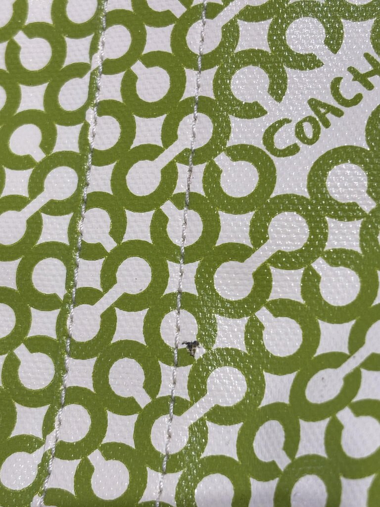 Coach Penelope Op Art Signature Weekender Carry-On Tote