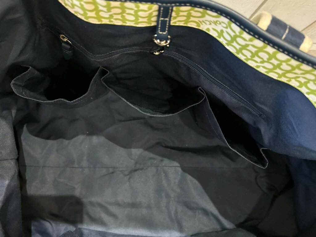 Coach Penelope Op Art Signature Weekender Carry-On Tote