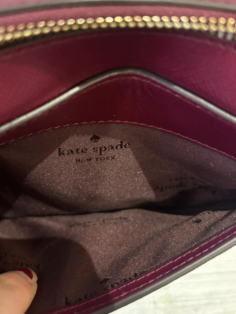 Kate Spade Madison Mini Camera Bag in Blackberry