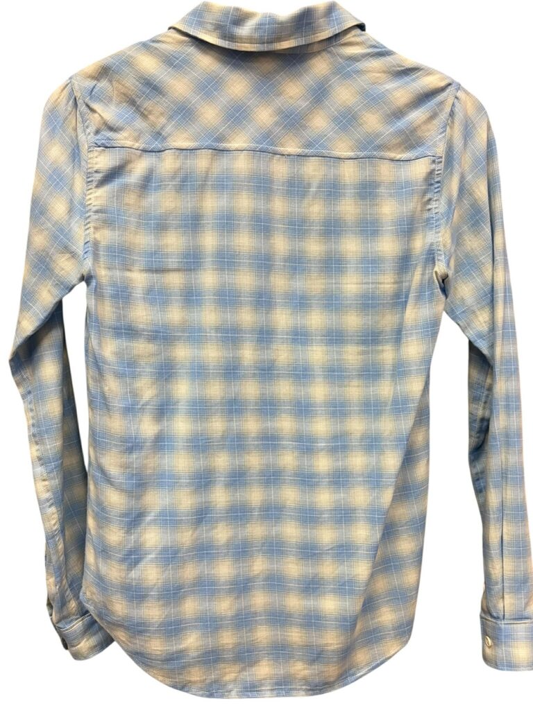 Paige Davlyn Cozy Plaid Classic Button Down - Size XS