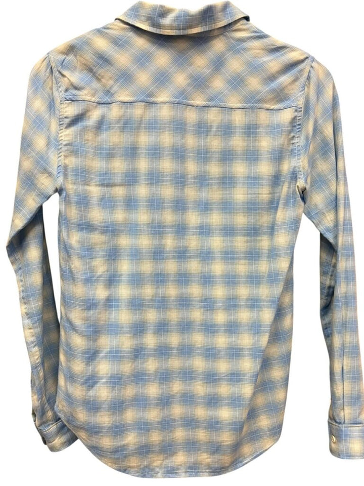 Paige Davlyn Cozy Plaid Classic Button Down - Size XS