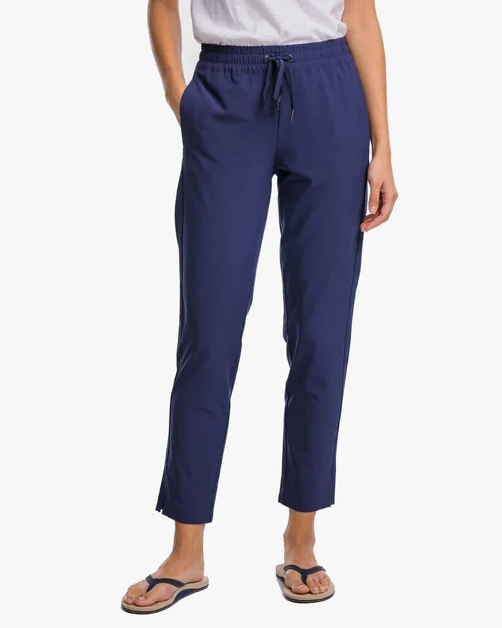 Southern Tide Casey Woven Pant in Nautical Navy - Size Small(Retails $108)