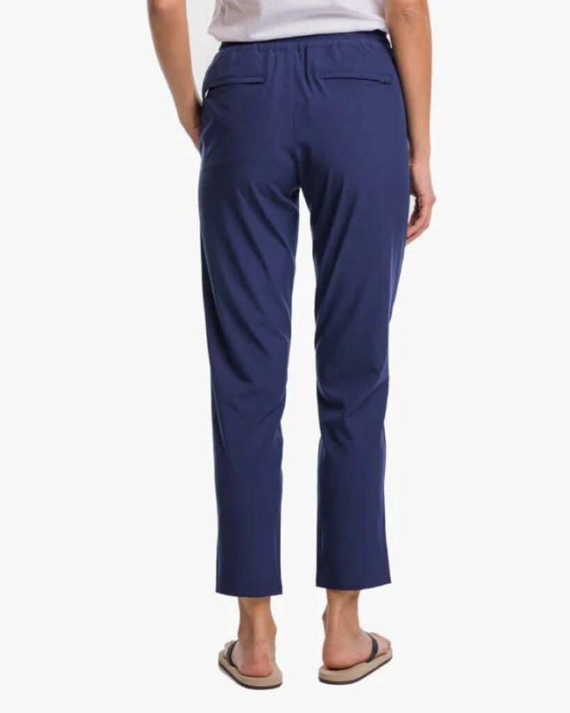 Southern Tide Casey Woven Pant in Nautical Navy - Size Small(Retails $108)