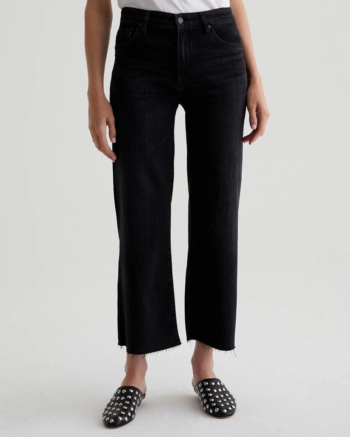 Adriano Goldschmied Saige Wide Leg Cropped Jeans in Glasgow - Size 25 (Retails for $224)
