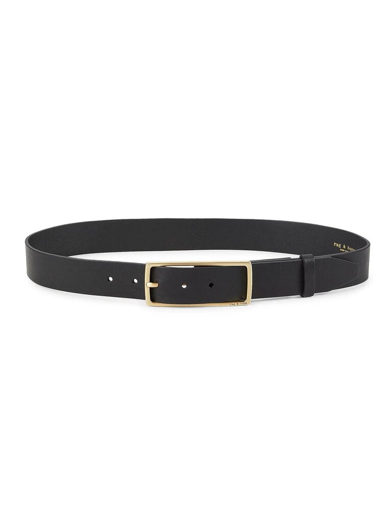 Rag & Bone Rebound Leather Belt - Size Small