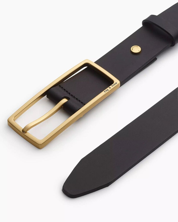 Rag & Bone Rebound Leather Belt - Size Small