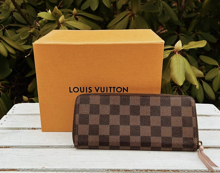 Louis Vuitton Damier Ebene Clemence Wallet