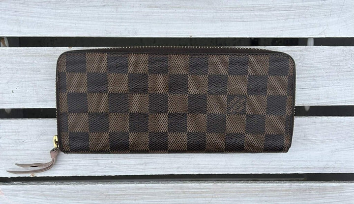 Louis Vuitton Damier Ebene Clemence Wallet