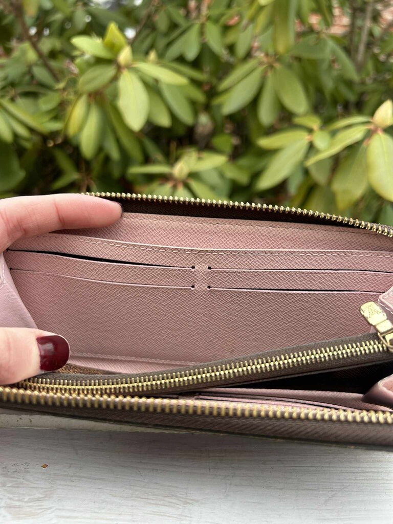 Louis Vuitton Damier Ebene Clemence Wallet