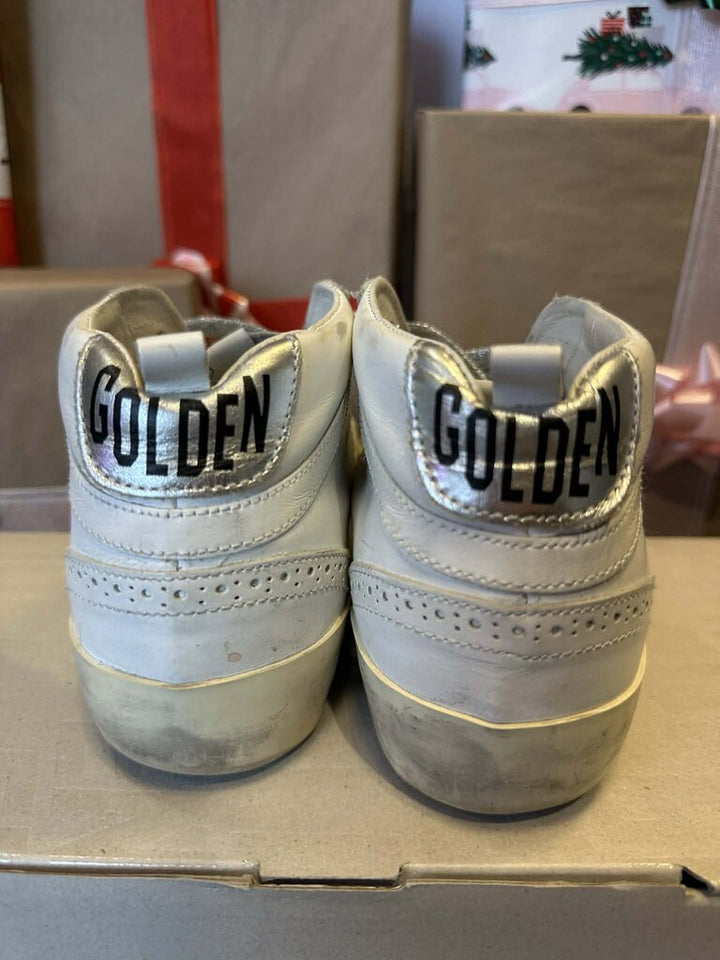 Golden Goose Mid Star Classic Sneakers - Size 36
